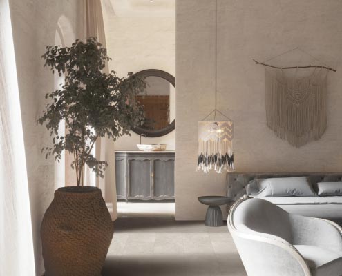 Hera Greige Matt Concrete Look Tile 300x300 (Code:03209)