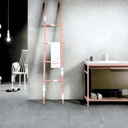 Cashmere Bianco Matt Stone Look Tile 600x600 (Code:03224)