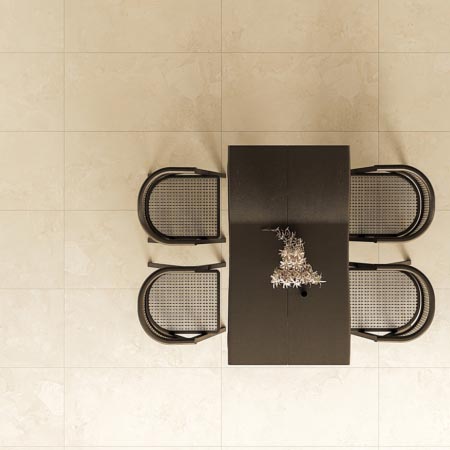 Geneva Cotton In&Out Marble Look Tile 600x1200 (Code:03240)