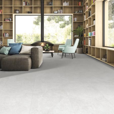 Valentine Bianco Matt Stone Look Tile 600x600 (Code:03246)