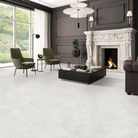 Valentine Bianco Matt Stone Look Tile 600x600 (Code:03246)