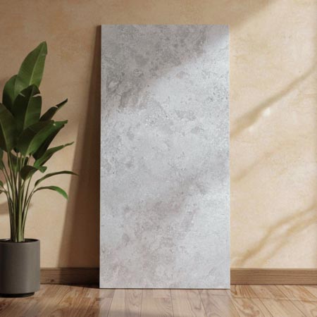 Silk Stone White Honed Stone Look Tile 750x1500 (Code:03268)