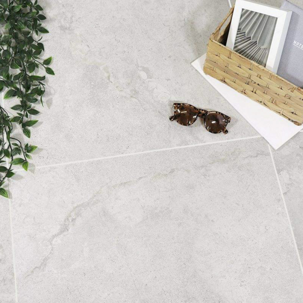 Newport Light Grey Matt Stone Look Tile 600×1200 (Code:02486)