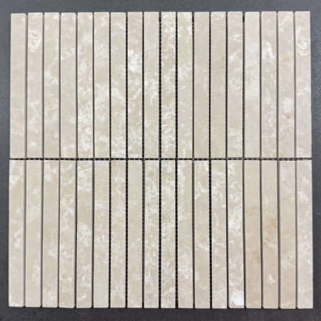Kit Kat Botticino 2.0 Honed Natural Stone Mosaic 15x148 (Code:03340) Kit Kat Botticino 2.0 Honed Natural Stone Mosaic 15x148 (Code:03340)